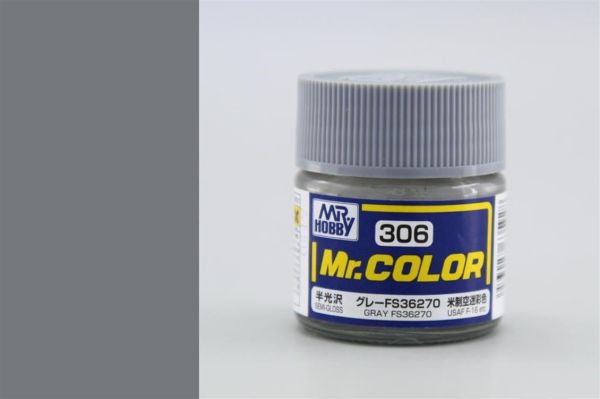 Mr.Hobby C-306 10 ml. Gray FS36270, Mr.Color Serisi Model Boyası