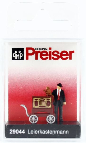 Preiser 29044 1/87 Ölçek, Seyyar Çalgıcı, Boyanmış Plastik Figürü