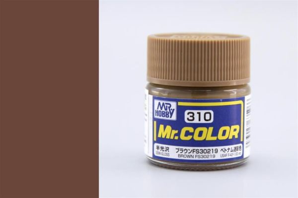 Mr.Hobby C-310 10 ml. Brown FS30219, Mr.Color Serisi Model Boyası