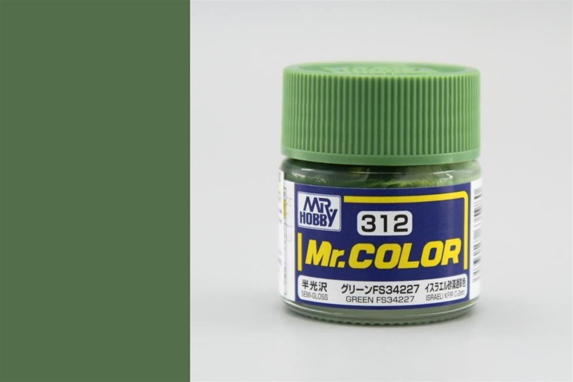 Mr.Hobby C-312 10 ml. Green FS34227, Mr.Color Serisi Model Boyası