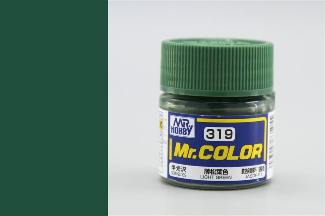 Mr.Hobby C-319 10 ml. Light Green, Mr.Color Serisi Model Boyası