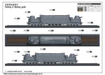 1/35 German Armoured Train Panzertriebwagen Nr.16