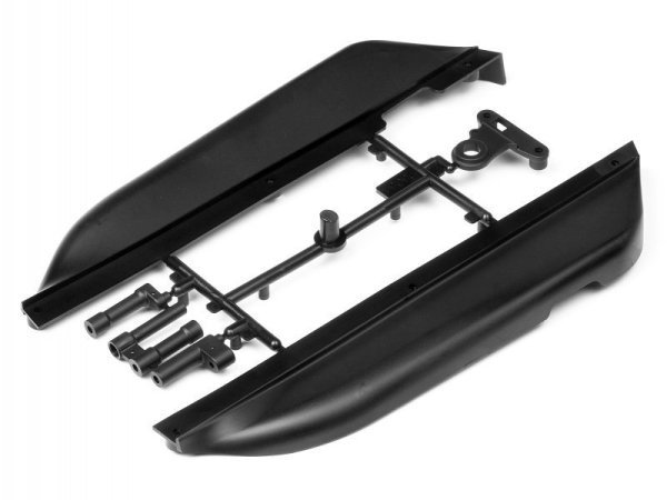 COMPOSITE CHASSIS GUARD SET PULSE 4.6 BUGGY