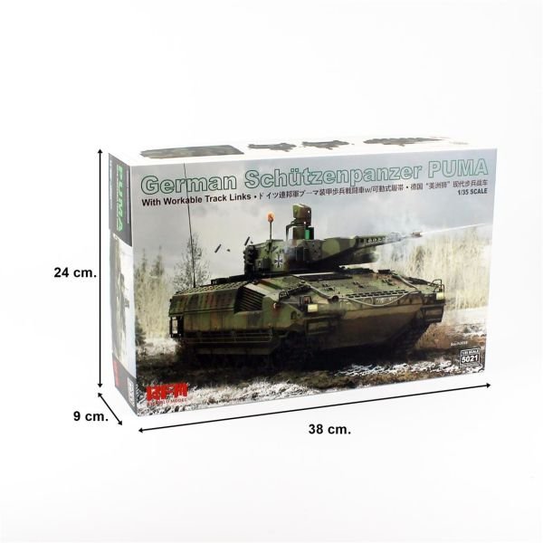 RFM 5021 1/35 Ölçek, Schützenpanzer PUMA Zırhlı Personel Taşıyıcı, Plastik Model kiti