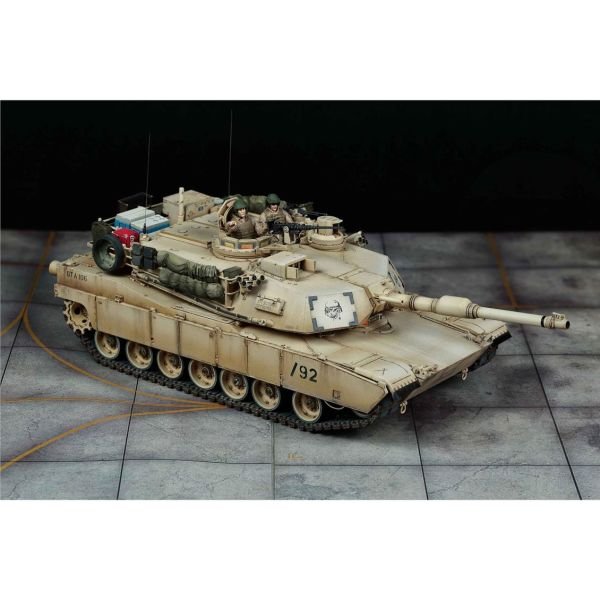 RFM 5007 1/35 Ölçek, M1A1/ A2 Abrams Tankı, İç Detaylı, Plastik Model kiti