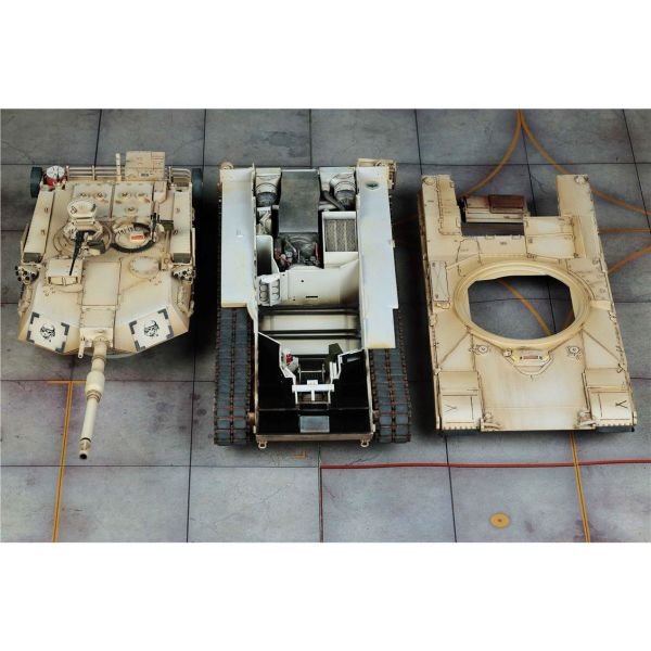 RFM 5007 1/35 Ölçek, M1A1/ A2 Abrams Tankı, İç Detaylı, Plastik Model kiti