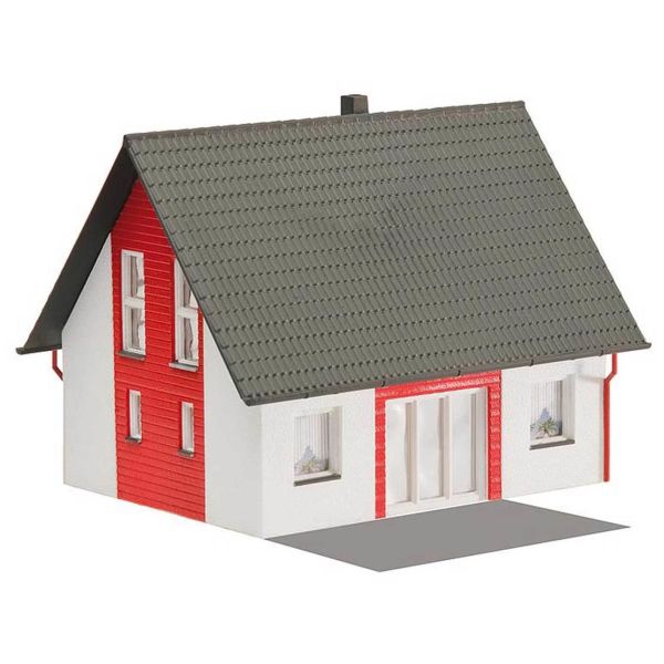 Faller 130315 1/87 Ölçek, Villa, Kırmızı Desenli, Plastik Model Kiti