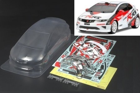 1/10 J.A.S Civic R3 Kaportası Işıklıya uygun