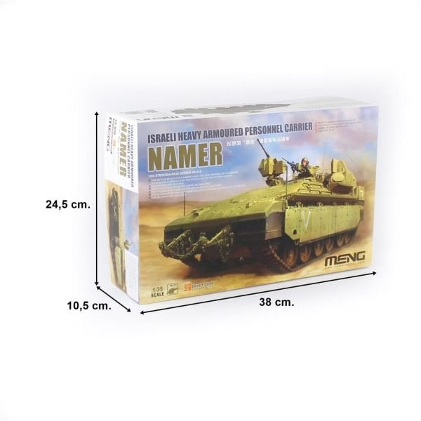 Meng SS-018 1/35 Ölçek, İsrail NAMER, Ağır Hizmet Zırhlı Personel Taşıyıcı, Plastik Model kiti