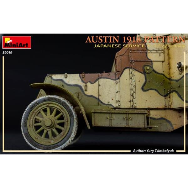 MiniArt Austin 1918 model Japon Servisi Interior Kit