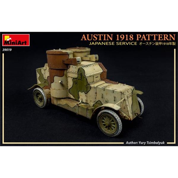 MiniArt Austin 1918 model Japon Servisi Interior Kit