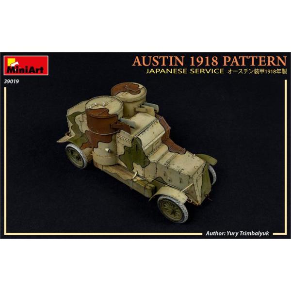 MiniArt Austin 1918 model Japon Servisi Interior Kit