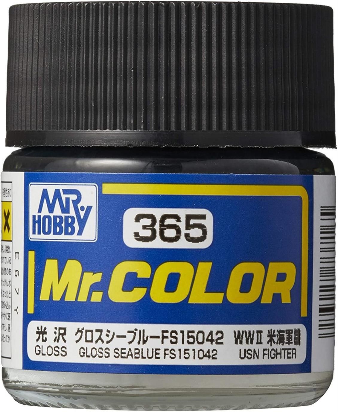 Mr.Hobby C-365 10 ml. Glossy Seablue FS151042, Mr.Color Serisi Model Boyası