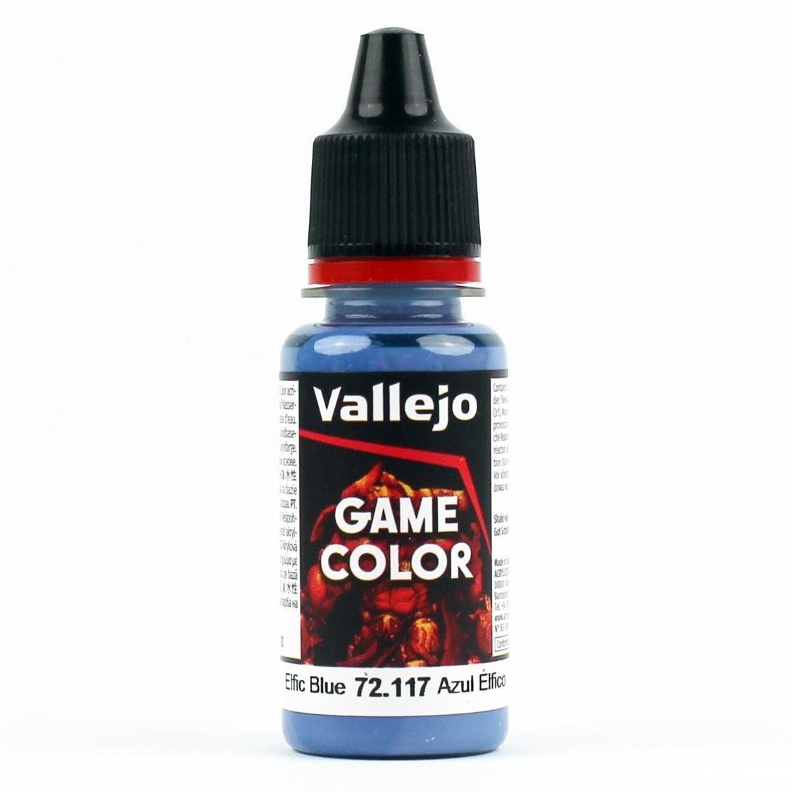 Vallejo 72117 18 ml. Elfic Blue, Game Color Serisi Model Boyası