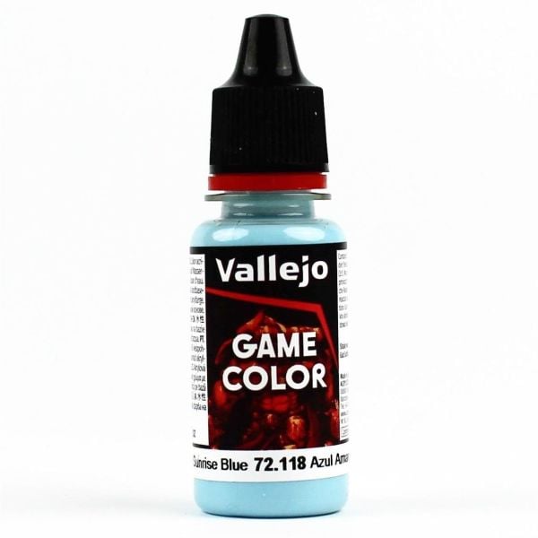 Vallejo 72118 18 ml. Sunrise Blue, Game Color Serisi Model Boyası