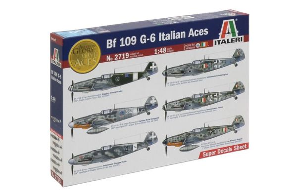 1/48 BF-109 G-6 İtalıan Aces.