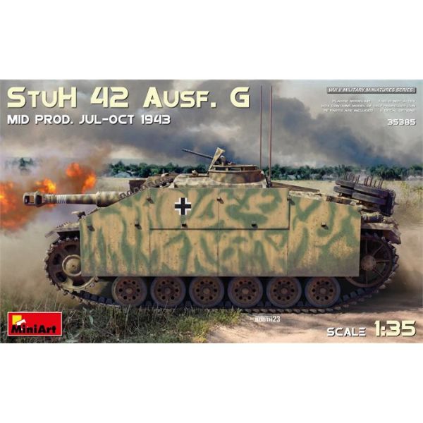 MiniArt 1:35 StuH 42 Ausf. G Ara Üretim (Tem-Ekim 1943)