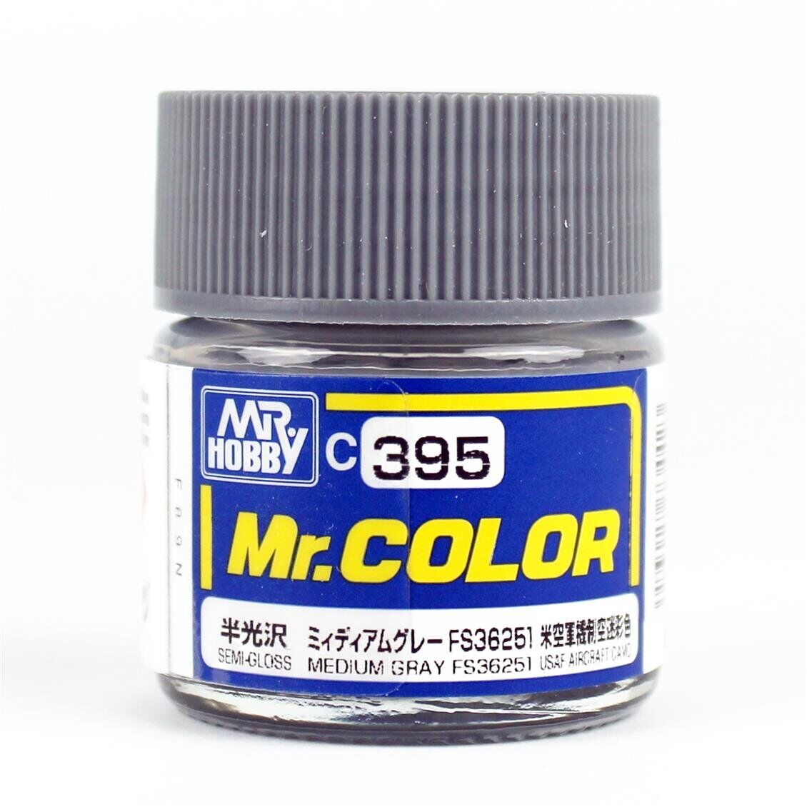 Mr.Hobby C-395 10 ml. Medium Gray FS36251, Mr.Color Serisi Model Boyası