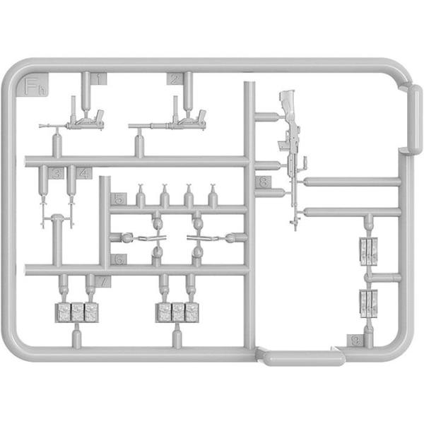 MiniArt Amerikan Piyade Ekipman & Silahları