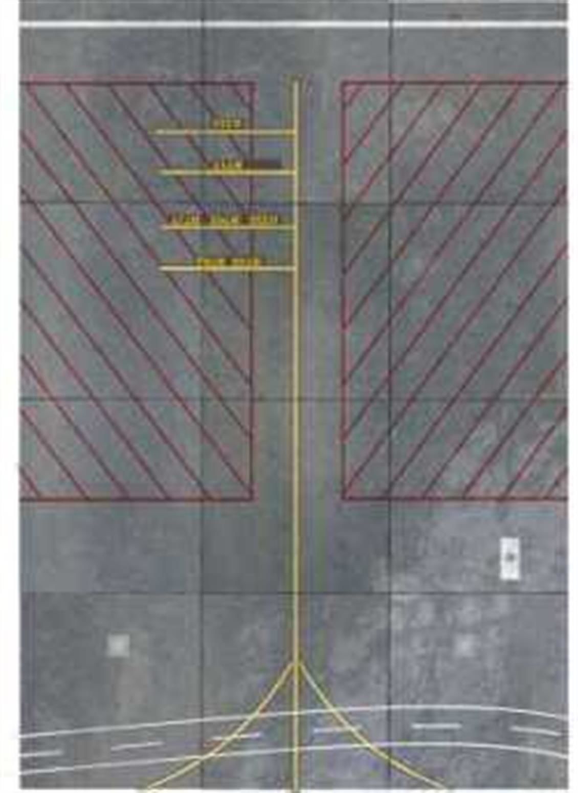 Nazca Decals Pp3 1/144 Ölçek, Parking Plate-Desıgn 3-Renkli-A4 Ebat