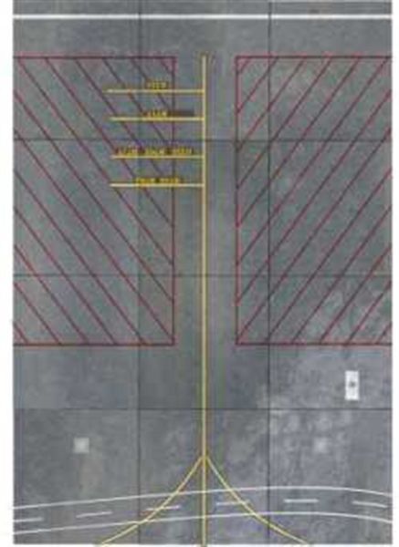 Nazca Decals Pp3 1/144 Ölçek, Parking Plate-Desıgn 3-Renkli-A4 Ebat