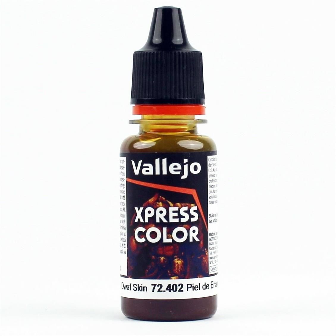 Vallejo 72402 18 ml. Dwarf Skin, Xpress Game Color Serisi Model Boyası