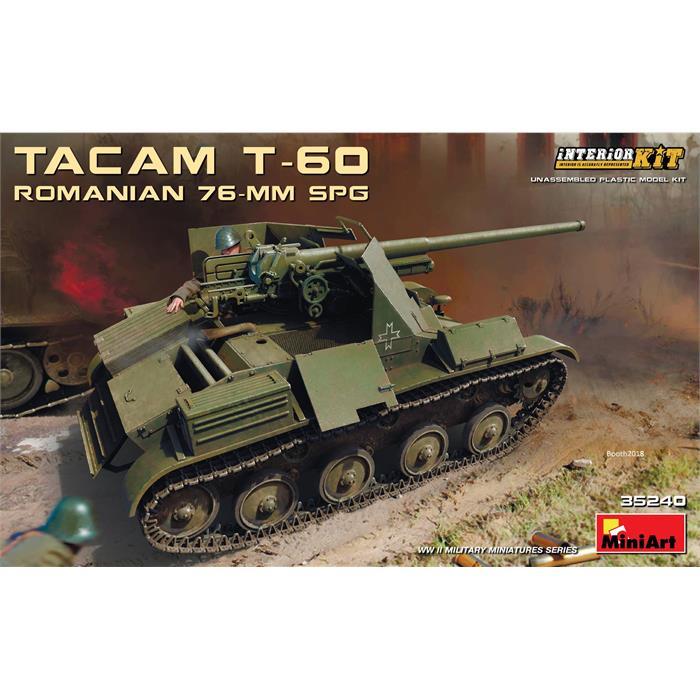 MiniArt Romanya 76 mm SPG Tacam T-60 Interior Kit