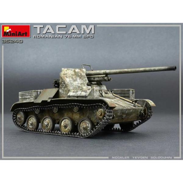 MiniArt Romanya 76 mm SPG Tacam T-60 Interior Kit