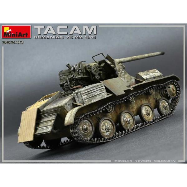 MiniArt Romanya 76 mm SPG Tacam T-60 Interior Kit