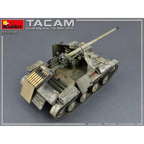 MiniArt Romanya 76 mm SPG Tacam T-60 Interior Kit