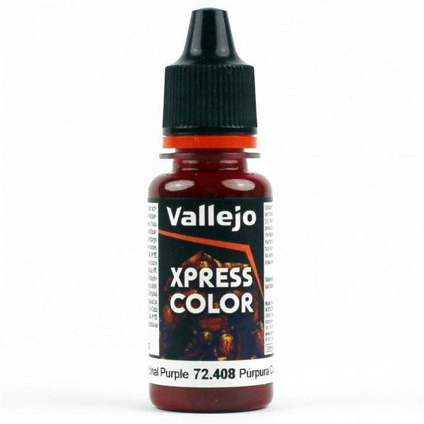 Vallejo 72408 18 ml. Cardinal Purple, Xpress Game Color Serisi Model Boyası