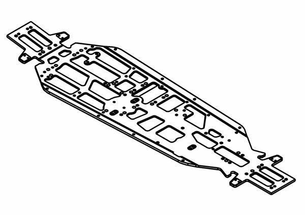 Hafifletilmiş 7075 Şasi Eloksallı Max 610