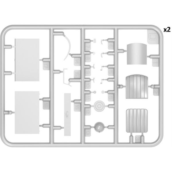 MiniArt Liefer Pritschenwagen Typ 170V Çiftçi Aracı