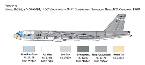 B-52G EARLY WITH HOUND DOG