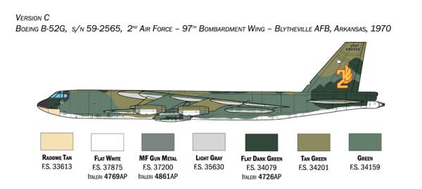 B-52G EARLY WITH HOUND DOG