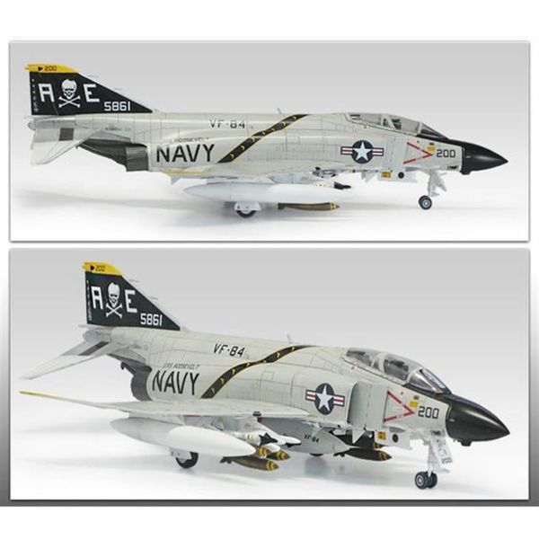 Academy 12529 1/72 Ölçek, USN F-4J (VF-84 Jolly Rogers) Savaş Uçağı, Plastik Model kiti