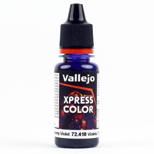 Vallejo 72410 18 ml. Gloomy Violet, Xpress Game Color Serisi Model Boyası