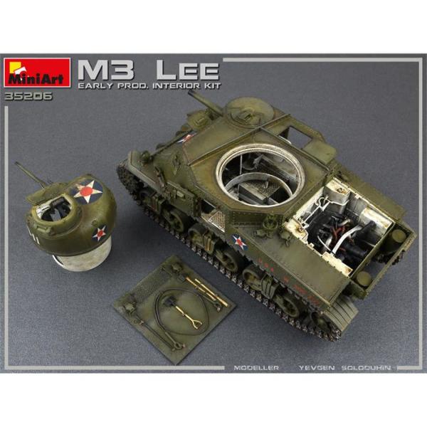 MiniArt M3 Lee İlk Üretim - Interior Kit