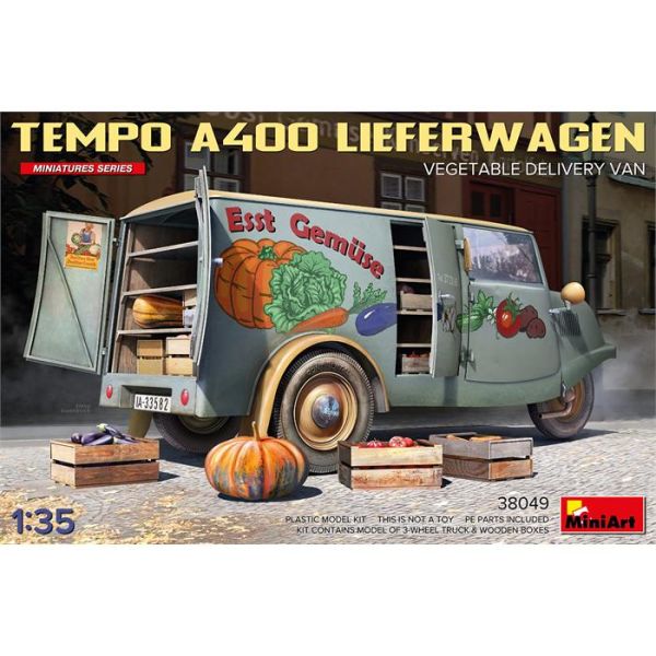 MiniArt Tempo A400 Lieferwagen. Sebze Taşıma Aracı