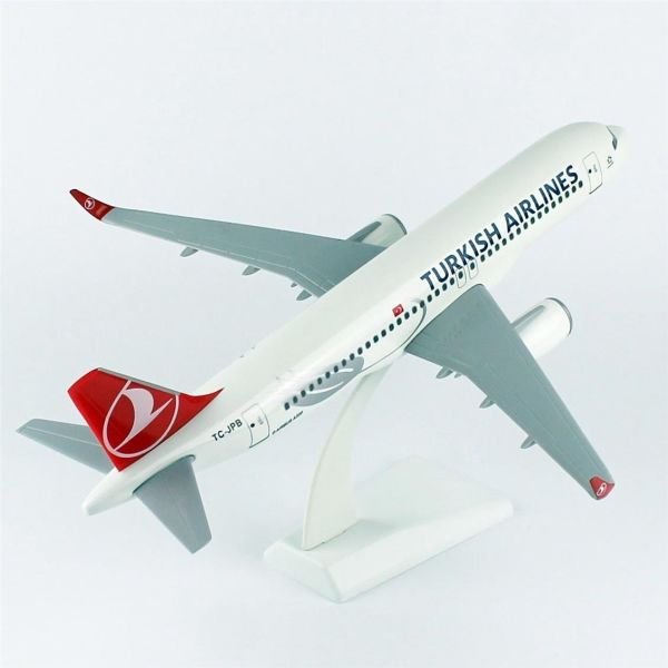 THY027 1/100 Ölçek, THY A320 Neo Yolcu Uçağı, Sergilemeye Hazır Plastik Standlı Model