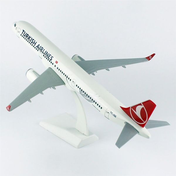 THY028 1/100 Ölçek, THY A321 Yolcu Uçağı, Sergilemeye Hazır Plastik Standlı Model