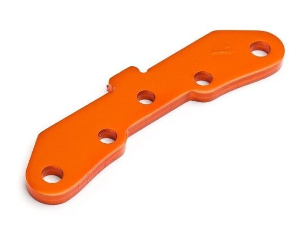 REAR SUSPENSION HOLDER 7075 TROPHY (ORANGE)