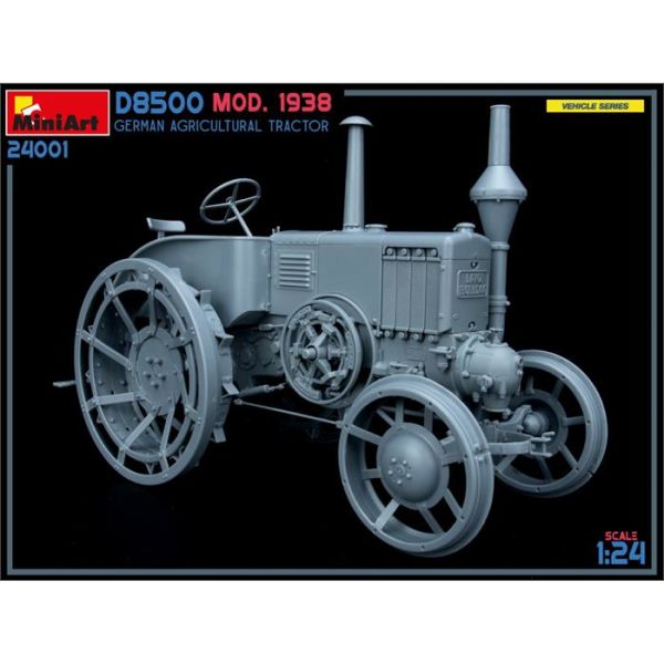 MiniArt Alman Tarım Traktörü D8500 1938 Model