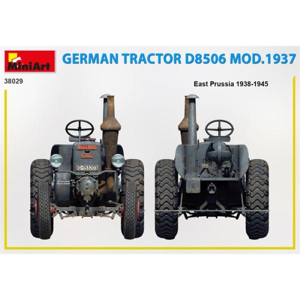 MiniArt Alman Traktör D8506 / Mod. 1937