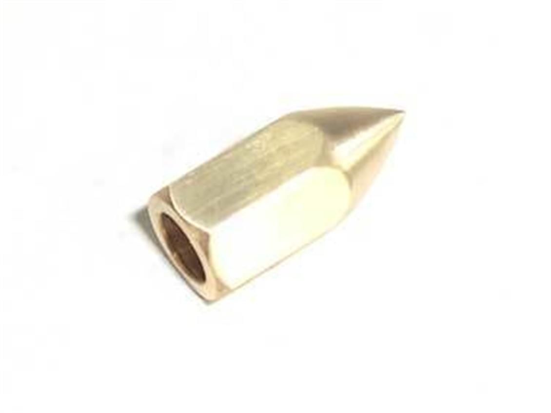 Fuyuan 62133 Copper Prop Nut For Ø6.35Mm(1/4) Shaft