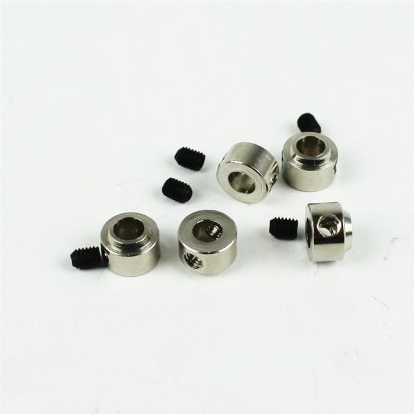 Haoye HY016-00303 Metal Tekerlek Stopperi, ?4.1×H5.5 mm, 5 Adet