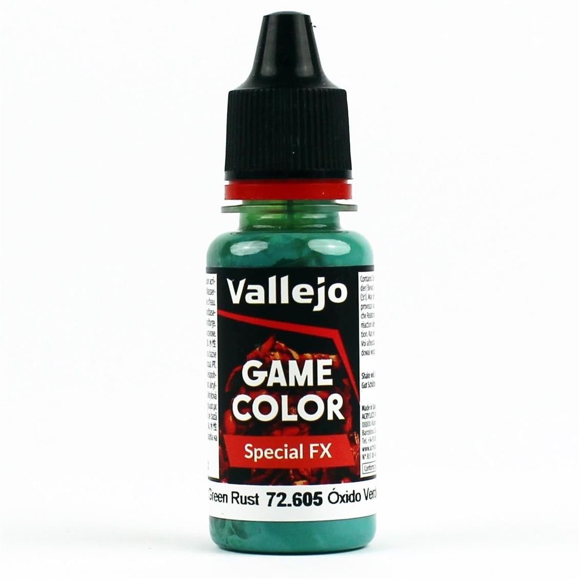 Vallejo 72605 18 ml. Green Rust, Special FX Game Color Serisi Model Boyası