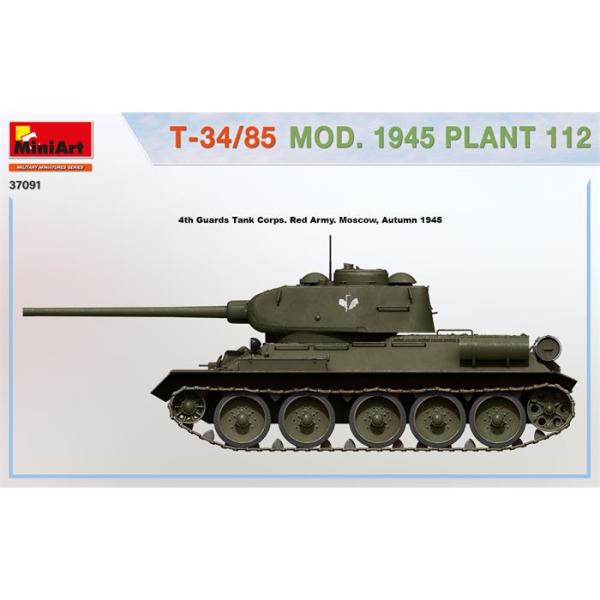 MiniArt T-34/85 Mod. 1945 Plant 112