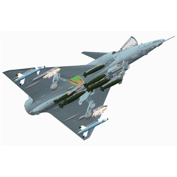 AMK 86002 1/72 Ölçek, KFIR C2/C7, Savaş Uçağı, Plastik Model kiti