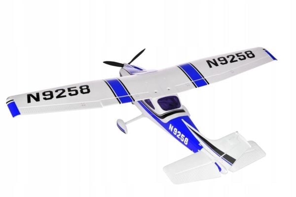 TopRC 057C RTF Cessna 182, 500 Class, Mavi, Brushless 800KV Motorlu, 30A ESC, 11.1V 2200 Mah Li-Po Pilli, 4 Kanallı Uzaktan Kum